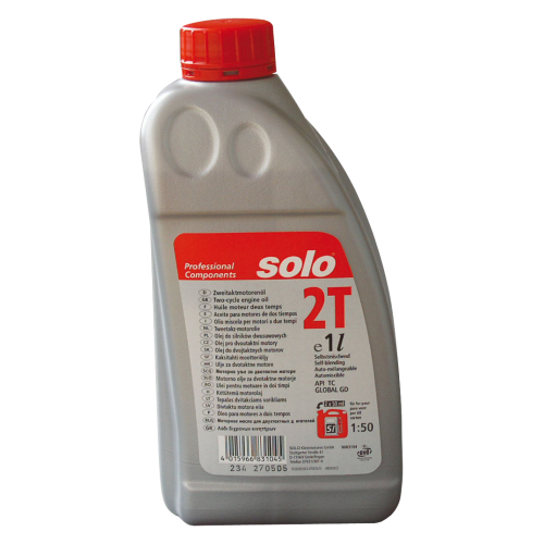 Aceite de motor de dos tiempos profesional de SOLO 1 litro